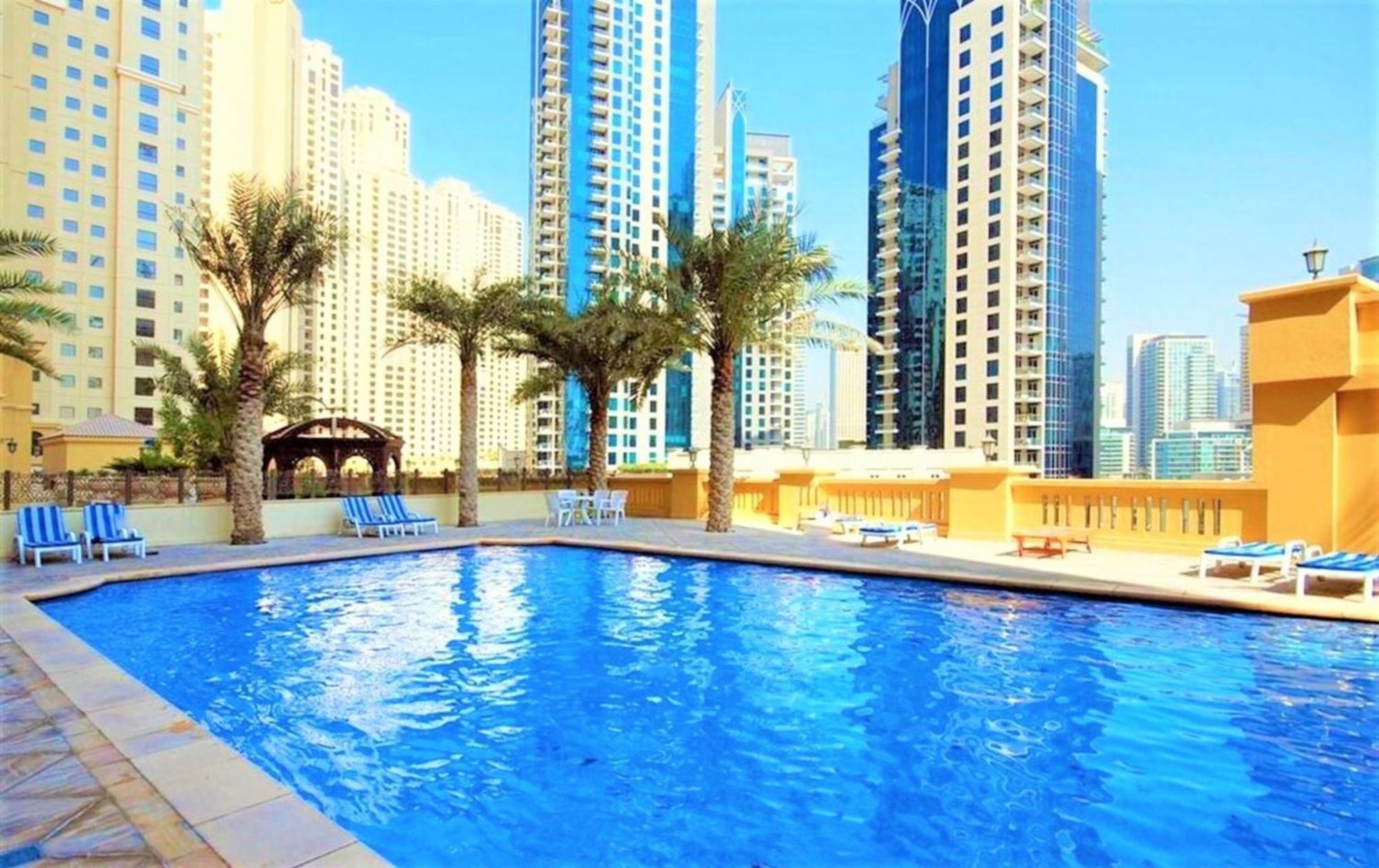 New! Sea View Luxurious 4 Bedroom Duplex Dubai Bagian luar foto