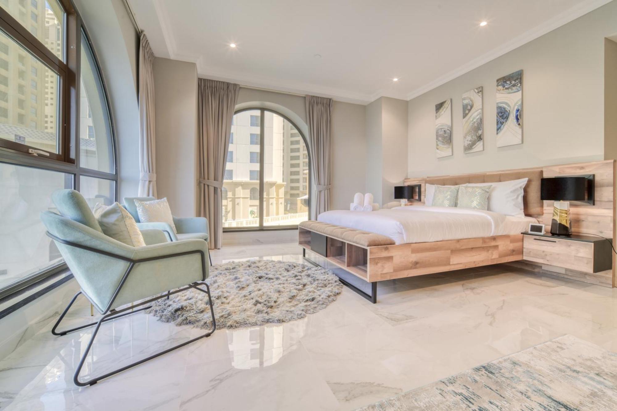 New! Sea View Luxurious 4 Bedroom Duplex Dubai Bagian luar foto
