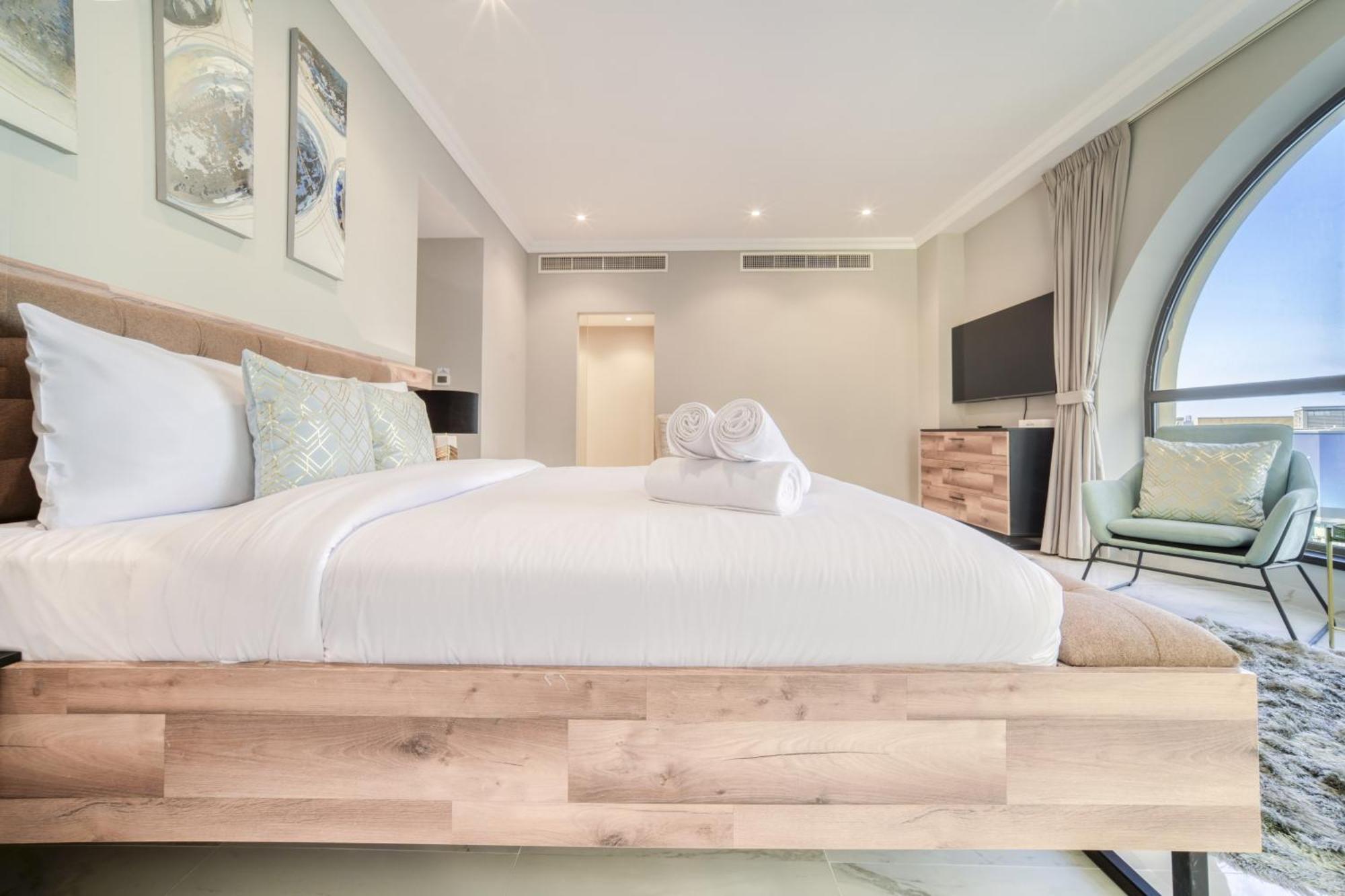 New! Sea View Luxurious 4 Bedroom Duplex Dubai Bagian luar foto
